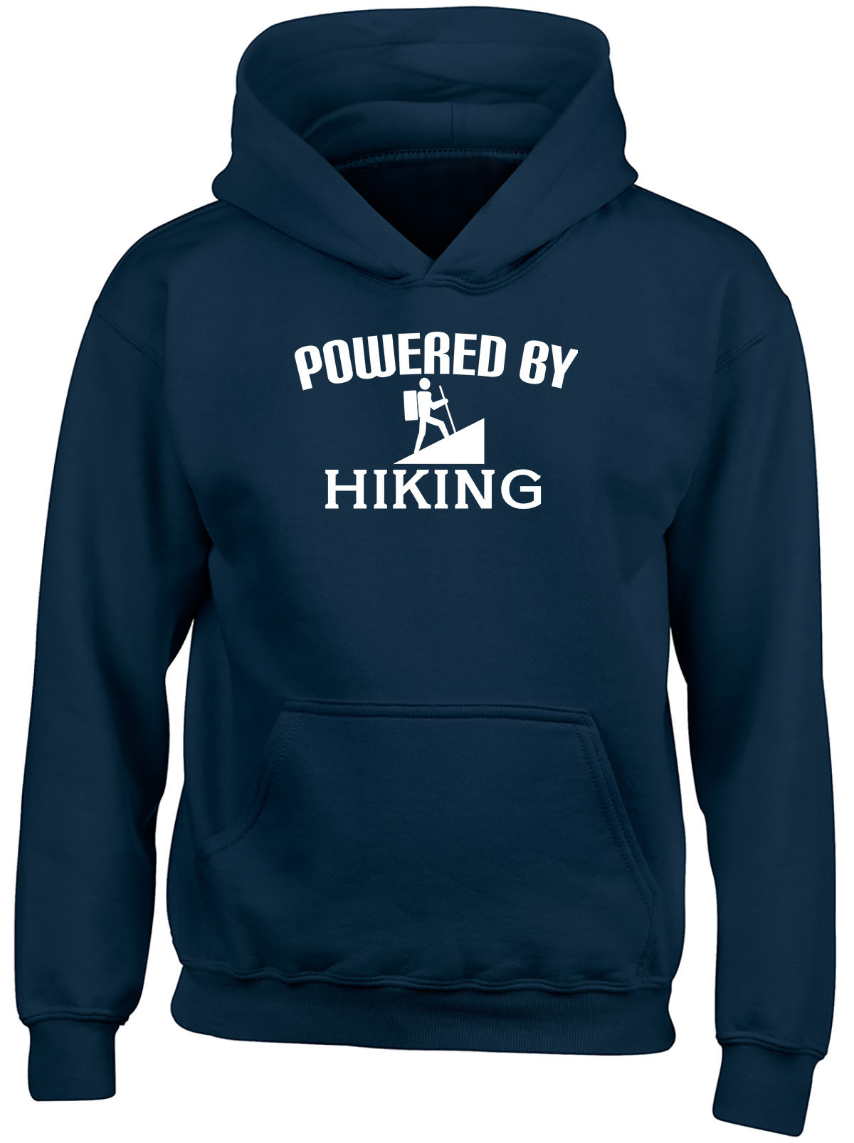 Powered by Hiking Childrens Kids Hooded Top Hoodie Boys Girls eBay